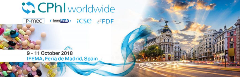 ALMA SOTAPHARM s’est exposé au salon CPHI Madrid du 9 au 11 octobre 2018